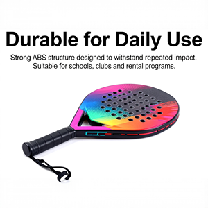 ไม้พายแพเดิล ABS แบบกำหนดเองสำหรับโรงเรียนและการจัดหาจำนวนมาก ไม้พายกีฬาระดับเริ่มต้นราคาประหยัดพร้อมคุณภาพที่มั่นคง ราคาโรงงาน - Product Image 3