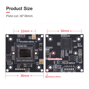14209 IMX334 4K 12mm Lens 35 bozulmasız HD USB 2.0 kamera modülü CMOS sensörü M12 montaj 3840X2160 MJPG 30fps Mini kamera - Product Image 4