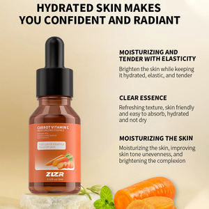 Suero de Zanahoria ZLZR Natural Orgánico Antienvejecimiento con Oligopéptidos, Blanqueador, Hidratante para Piel Negra - Product Image 4