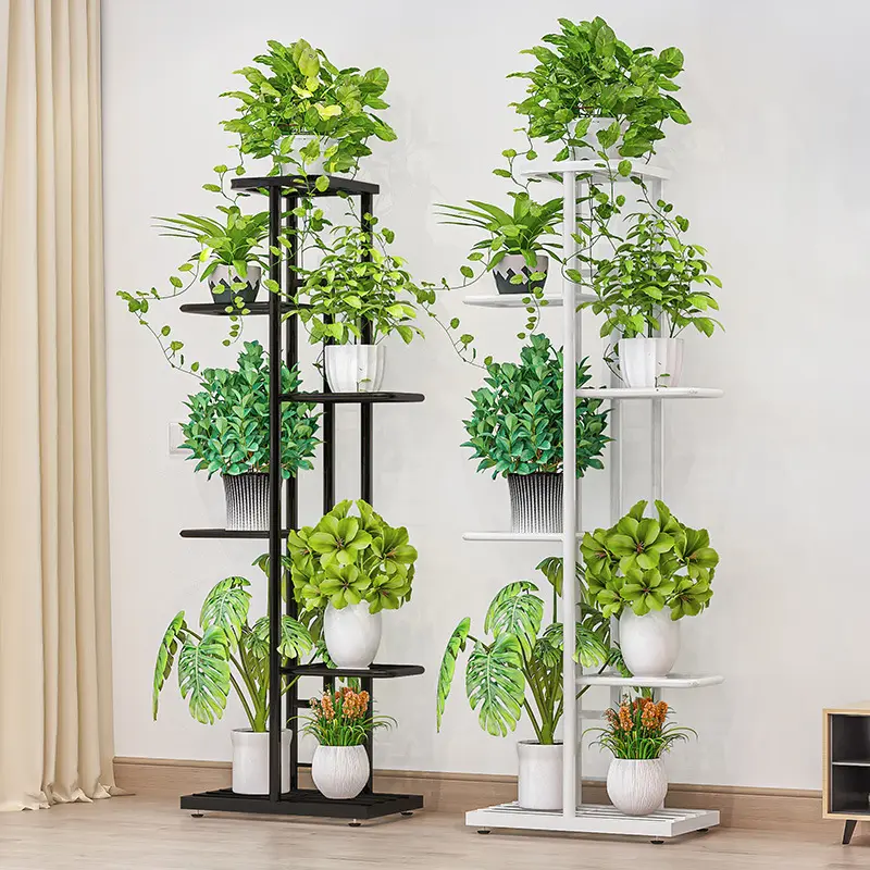 Home Decoration Iron Display Holder Rack Flower Pot Metal Plant Stand