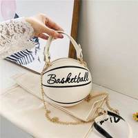 Vente chaude pas cher mini femmes logo personnalisé forme ronde sac à main panier balle sac à main sacs de basket-ball sacs à main
