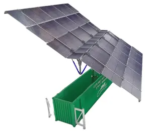 Containerized Energy Storage System 50kw 100kw Hybrid Solar System for Factory Solar Panel Storage