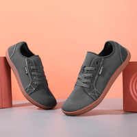 Chaussures minimalistes en toile respirante à semelle zéro drop, souples et flexibles, à bout large, pour hommes et femmes, idéales printemps-été