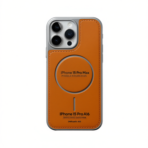 Custodia Magnetica in Pelle dal Design Elegante e Premium per iPhone 15 Pro Max - Product Image 2