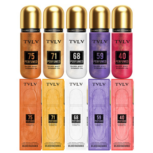 Huile Scintillante Dorée pour le Corps - Parfumée, Illumine et Nourrit la Peau, Contour du Corps 5 Teintes - Product Image 4