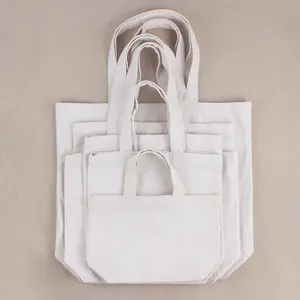 Vente en gros sac prix de lona imprimé personnalisé avec logo sac fourre-tout uni en toile de coton recyclé pour shopping