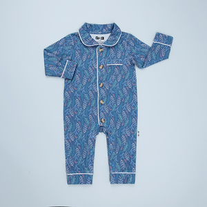 الجملة الرضع الملابس أزرار خاطفة مولود جديد الملابس الخيزران فسكوزي لينة تنفس جميل الطباعة الملابس مجموعات الطفل السروال القصير - Product Image 3