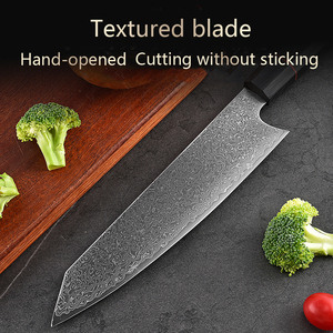 มีดซันโตะกุ <span class=keywords><strong>11</strong></span> นิ้ว VG10 ดามัสกัส มีดทำครัวพร้อมด้ามจับ G10 มีดอเนกประสงค์คมกริบระดับมืออาชีพ พร้อมกล่อง - Product Image 5