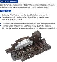 Module de commande de transmission (TCM) 24275873 pour moteurs Cadillac/Chevy/GMC V8/V6/L4 2010 et plus OE #   6L80 6L90 24275874 6124 0598 1870