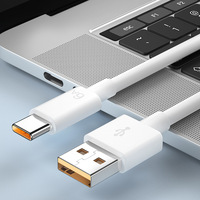 Câble de charge USB pour téléphone 6A, câbles USB-C 0,3M 1M 2M, câble USB-C de charge rapide 6A