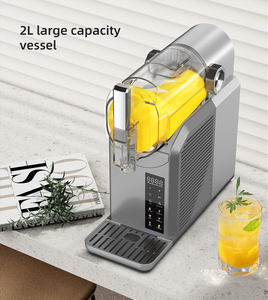 Machine <span class=keywords><strong>Professionnelle</strong></span> à Granita <span class=keywords><strong>2L</strong></span>, Machine à Margaritas Glacées et à Glace, 200W, Congélation Rapide pour Maison et Bar - Product Image 3