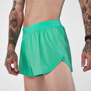 Pantalones Cortos Deportivos Casuales para Hombre, Color Verde Menta, para Playa, Gimnasio, Compresión, Transpirables, con Forro de Pana y Cordón Ajustable - Product Image 5