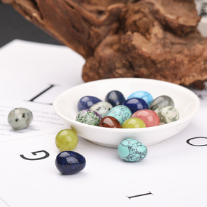 <span class=keywords><strong>Améthyste</strong></span> <span class=keywords><strong>blanche</strong></span> naturelle 2*1.5 oeuf Original cristal pierres précieuses ornements pierre sculptée décoration de bureau cadeaux de vacances coffret cadeau ensemble - Product Image 4