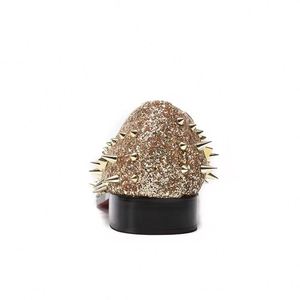 Luxurious Men's Rivet Designer High Top <b>Oxfords</b> Leather Shoes with Massage Feature Anti-Slip Sole Factory Wholesale High Quality - Product Image 2