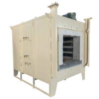 Four de traitement thermique industriel de type boîte, fours sur mesure pour acier, alliages d'aluminium, alliages de cuivre