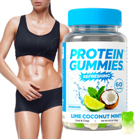 Bonbons protéinés au citron et à la noix de coco 20g, faibles en sucre, collation sans culpabilité pour les personnes en régime, vente en gros