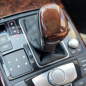 Pommeau de levier de vitesse en bois pour Audi A4/A5/B8/A6/C7/A7/Q5/Q7/S6/S7 2013-2018, design intérieur Business/Luxe - Product Image 2