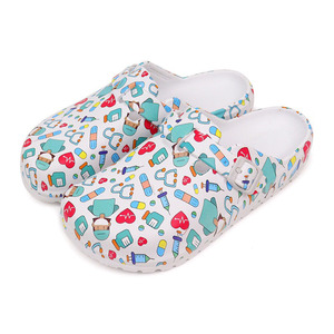 Sandalias de Plataforma EVA Modernas para <span class=keywords><strong>Hospital</strong></span>, Médicas, Transpirables, Ligeras, Antideslizantes, de Secado Rápido, para Exteriores, para <span class=keywords><strong>Mujer</strong></span> - Product Image 1