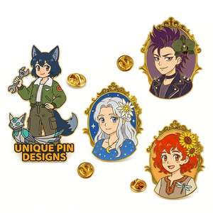 Épingles de revers personnalisées pour vêtements, choix idéal pour les cadeaux, broches tendance en métal, badges colorés pour hommes et femmes - Product Image 1