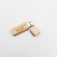 Pendrive de Madera USB 3.0 16GB 32GB 64GB 128GB 1TB con Logo - Regalo Bodas Empresas Ecológico al por Mayor Memoria USB
