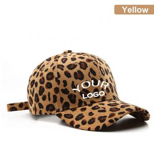 2025 Popular Women's Custom Leopard Fashion Baseball With Logo Dad <b>Hat</b> Adjustable Trucker Cap Unisex Style - Product Image 2