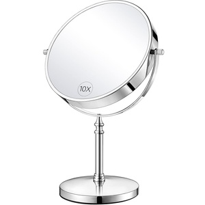 <span class=keywords><strong>Espejo</strong></span> de maquillaje de doble cara <span class=keywords><strong>Espejo</strong></span> cosmético <span class=keywords><strong>360</strong></span> <span class=keywords><strong>Espejo</strong></span> de tocador de escritorio giratorio - Product Image 1