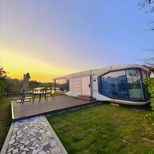 Capsula intelligente minuscola casa | Soluzioni per Capsule di casa modulari per spazi esterni - Product Image 2