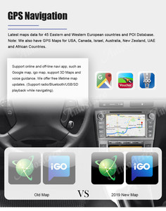 Autoradio PX6, Android 10.0, 4 go/64 go, DSP, Navigation GPS/Glonass, BT, unité centrale multimédia, DVD, stéréo, pour voiture Avensis <span class=keywords><strong>T25</strong></span> (2003-2008) - Product Image 2