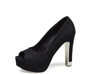 Spring Summer Sequined Cloth Platform Women Pumps Sexy Peep <b>Toe</b> Slingback High Heels Wedding <b>Shoes</b> Escarpins Femme 2023 - Product Image 6