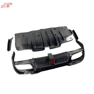 9 y0.2 auto Segmental FD stile segmentato paraurti anteriore Splitter per Porsche Cayenne Suv coupé diffusore labbro anteriore - Product Image 2