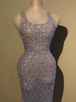NOVANCE Y3441 Produits de dropshipping 2024 Robe de bal personnalisée Robe moulante en diamant pour femmes pour le bal de promo ou un anniversaire