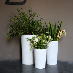 Maceta Leizisure Jepson Retro Creativa de Resina de Magnesio, Personalizada, con Diseño de Hoja de Tigre, Grande, con Autorriego - Product Image 2