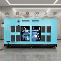 Générateur diesel silencieux 150 kVA, type silencieux, 120 kW, insonorisé, triphasé, 50/60 Hz, refroidi par eau, certifié CE, alimenté par Weichai, fonctions ATS