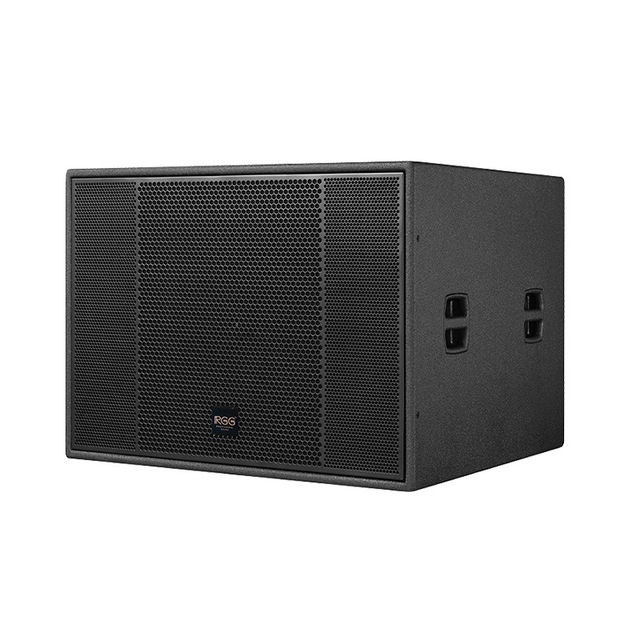 RGG Single 18inch Passive Outdoor Professional Subwoofer Ultra-Bass High-Power 220V Stage Performance Wooden Speaker