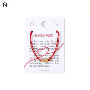 Pulsera de acero inoxidable El Hilo Rojo, amuleto de hilo rojo hecho a mano para la suerte y protección, 12 piezas - Product Image 2