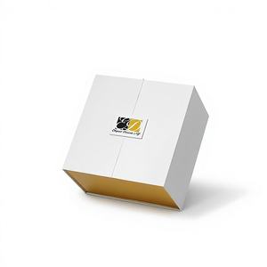 Caja Plegable con Tapa Abatible, Apta <span class=keywords><strong>para</strong></span> Alimentos, <span class=keywords><strong>para</strong></span> Empacar Pasteles, Smoothies y Helados - Product Image 5