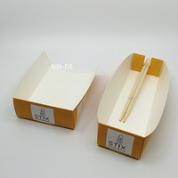 Boîte à gaufres personnalisée pour sucettes glacées, plateau en papier pour gaufres à bulles, emballage pour beignets