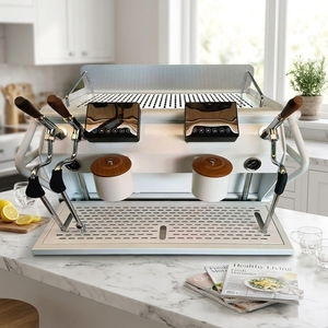 <span class=keywords><strong>Machine</strong></span> à <span class=keywords><strong>café</strong></span> <span class=keywords><strong>professionnelle</strong></span> de qualité supérieure pour <span class=keywords><strong>café</strong></span>, <span class=keywords><strong>chocolat</strong></span> chaud, cappuccino, <span class=keywords><strong>machine</strong></span> à expresso italienne vintage - Product Image 1