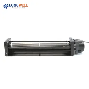 LWCA 40x190 مللي متر 12v 24v dc الصليب تدفق مروحة عرضية مروحة منفاخ