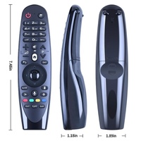 Control Remoto de Voz Inteligente BT de Repuesto AN-MR600 Compatible con Modelos de TV Inteligente LG: 42LF652V, 32LF652V, 32LF55, 42LF55