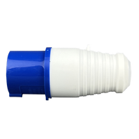 Boîte de distribution interverrouillable WNZJ WNS1 013 16A 3P, 3 prises, 220-250V, IP44, étanche à la poussière, prise électrique industrielle CE, gris