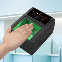 Escáner Biométrico de Huellas Dactilares Xinlian 442 para Android, Windows y Linux, con Detección de Diez Huellas, Dispositivo con Certificación CE y FCC