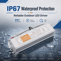 Alimentation à découpage à tension constante 60W pour LED, 12V 5A 24V 2.5A, étanche IP67, adaptateur AC/DC pour éclairage extérieur