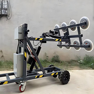 Carro de succión eléctrico para vidrio, transportador manual para instalación de vidrio de gran tamaño, para muros cortina y uso interior - Product Image 6