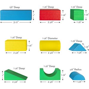 Melissa & Doug Wooden <b>Building</b> <b>Blocks</b> 100-Piece Set Sorting Stacking Toys For Toddlers Age 2 4 Years Construction Toy - Product Image 4