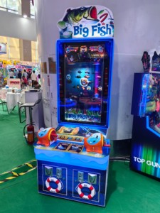 Máquina de Juego Arcade para Niños, Operada con Monedas, Big Fish 2, Juego de Captura de Peces, Máquina de Canje de Boletos, Certificación CE, 1 Año de Garantía, en Inglés - Product Image 4