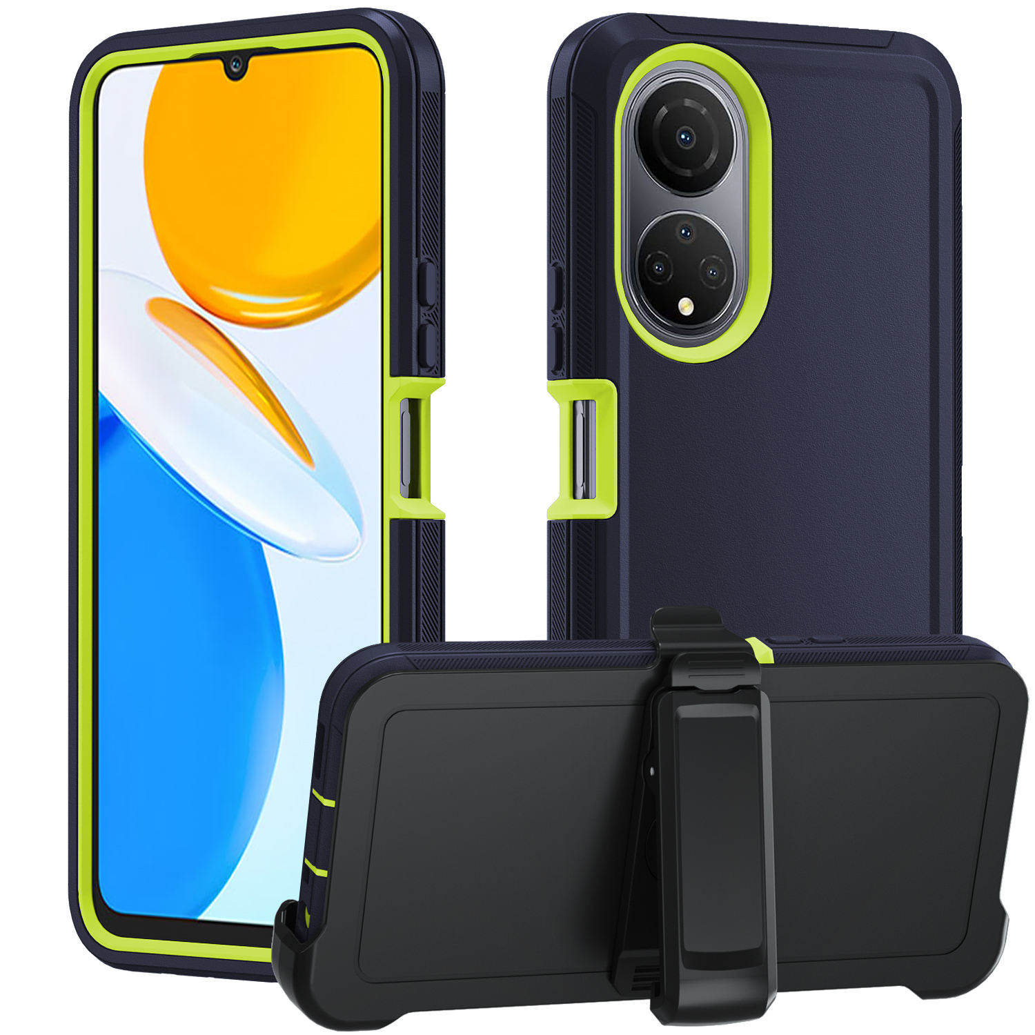 Azul-verde sin soporte