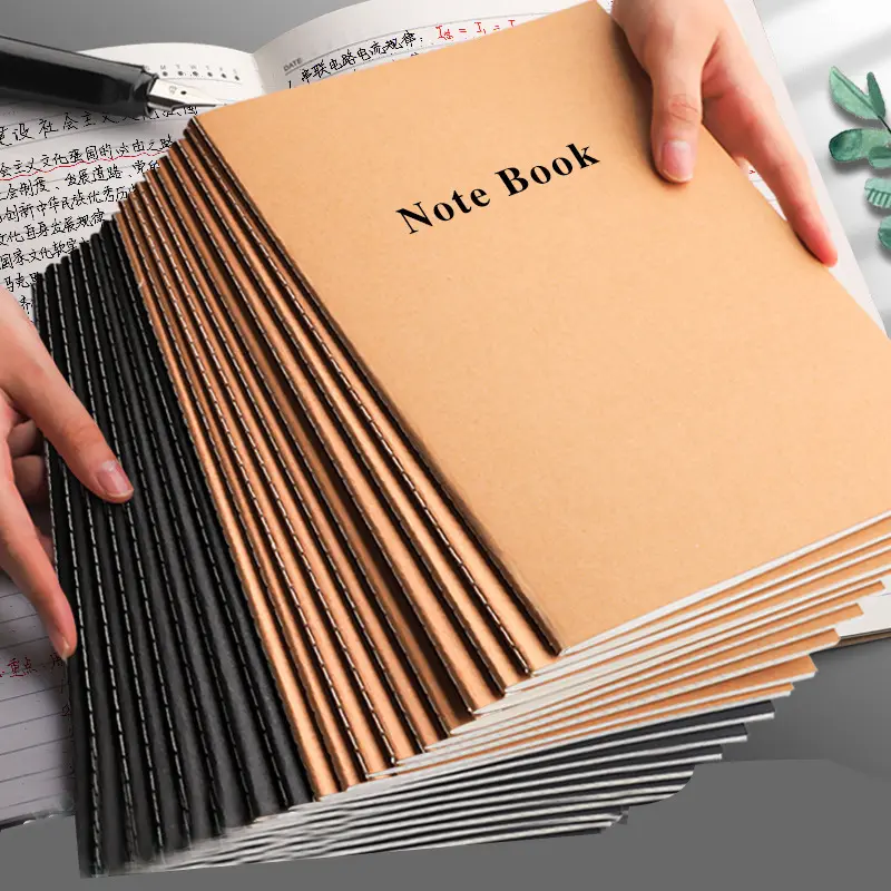 Notebook sentuhan lembut personalisasi Logo kustom cetakan hologram buku catatan merek sampul keras Notebook A5 Logo dapat disesuaikan