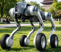 Robot chien à quatre pattes Unitree Go2 Series Air/Pro/X/EDU, système de suivi intelligent ISS2.0 360° °   Évitement d'obstacles