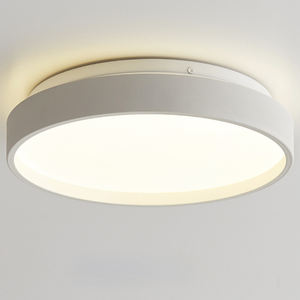 Luz nocturna de sensor de microondas led de fábrica profesional, nuevo producto de tendencia led sensor de movimiento interior luz de techo plana - Product Image 1